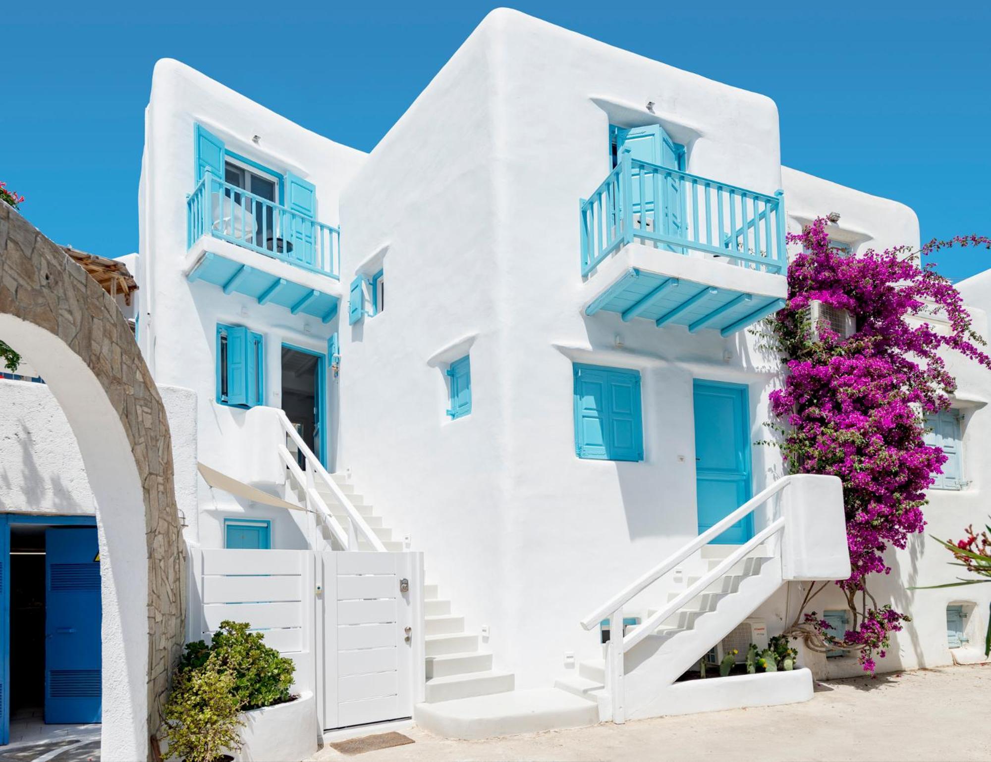 Mykonian Mews Luxury Suites Psarou  Exterior foto